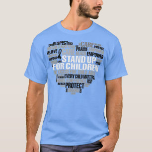 T-shirt Prévention de la maltraitance des enfants Arrêter