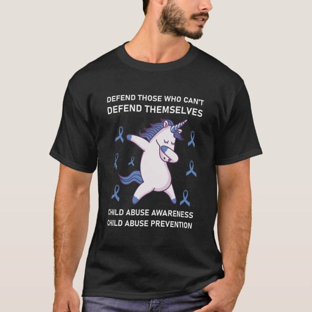 T-shirt Prévention de la maltraitance des enfants Survivan (Devant)