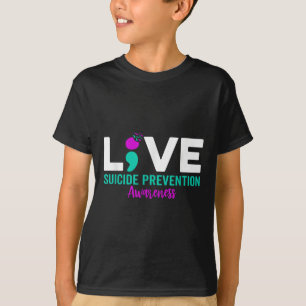 T-shirt Prévention de la santé mentale du suicide du point