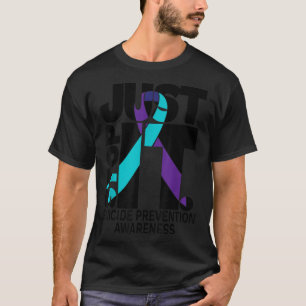 T-shirt Prévention de la sensibilisation au suicide Texte