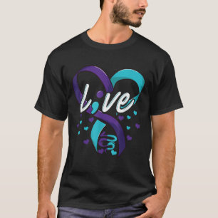 T-shirt Prévention du suicide Chemise Semicolon Adjudicati