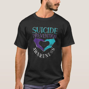 T-shirt Prévention du suicide Sensibilisation Cœur Prévent