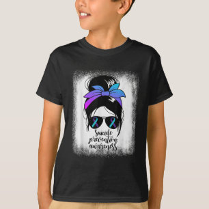 T-shirt Prévention du suicide Sensibilisation des femmes à