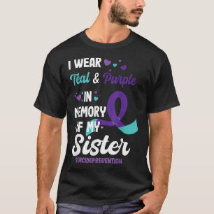 T-shirt Prévention du suicide Sensibilisation En mémoire d