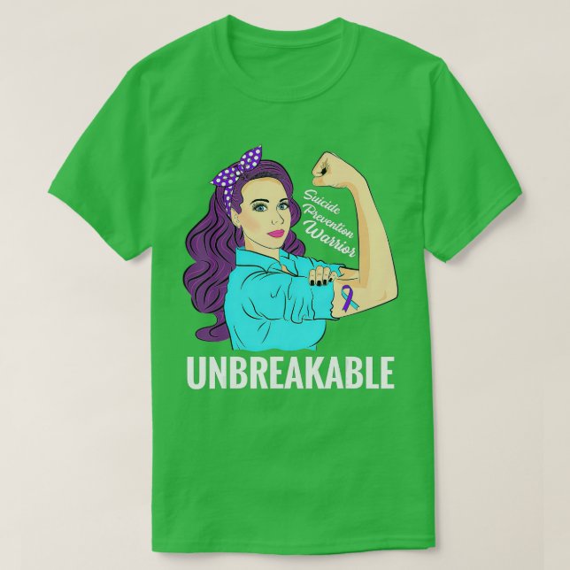 T-shirt Prévention du suicide Sensibilisation Santé mental (Design devant)