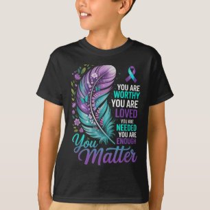 T-shirt Prévention du suicide Vous Sensibilisation à la sa