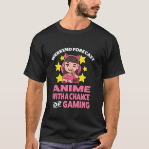 T-shirt prévision de fin de semaine avec chance de jeu mer