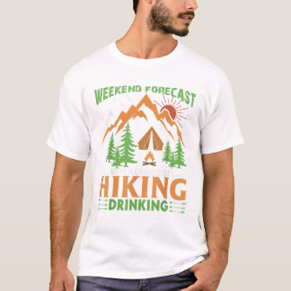 T-shirt Prévision De Fin De Semaine Avec Une Chance