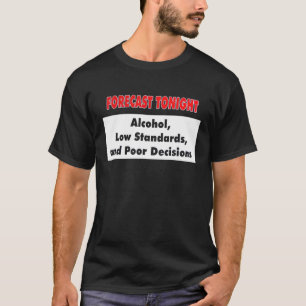 T-shirt Prévisions de ce soir Roman graphique Nouveauté Sa