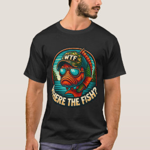 T-shirt Prévisions de week-end pour la pêche - Pêcheur rét