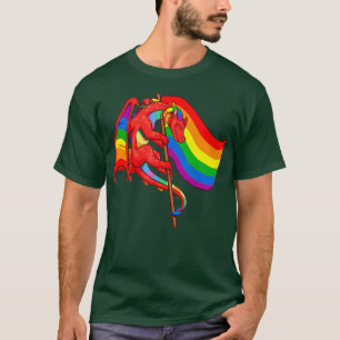 T-shirt Pride Dragons LGBT Gay Lesbian Transgender Trans N