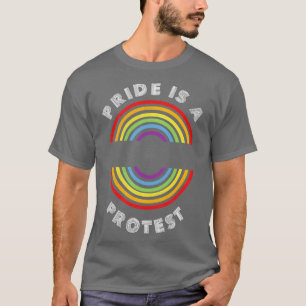 T-shirt Pride est une fierté de protestation pour le souti