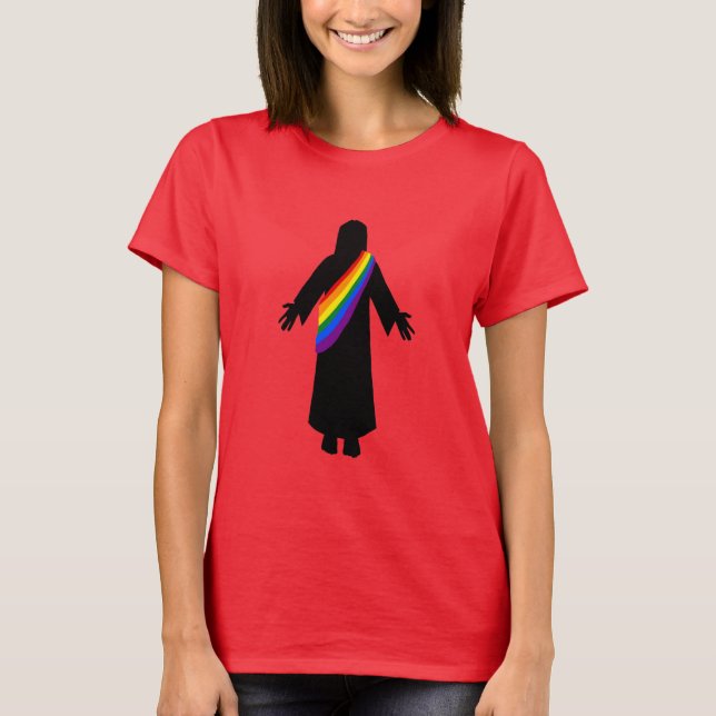 T-shirt Pride Jesus T Chemt (Devant)