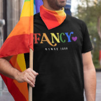 Pride LGBT Fancy depuis l'année Coeur