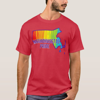 T-shirt Pride Massachusetts