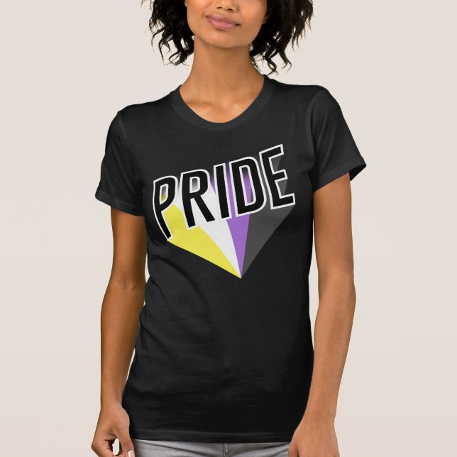 T-shirt Pride non binaire (Devant)