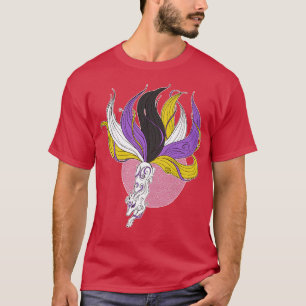 T-shirt Pride non binaire Kitsune