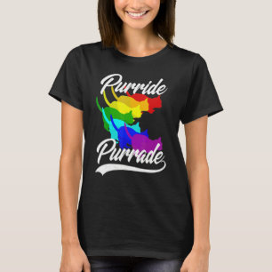 T-shirt Pride Parade Chat Purride Purrade Essentia