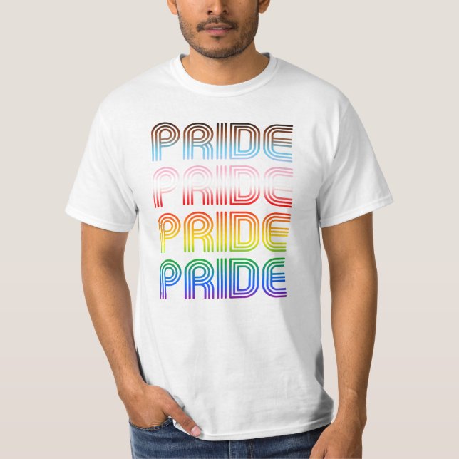 T-shirt Pride rétro incluse (Devant)
