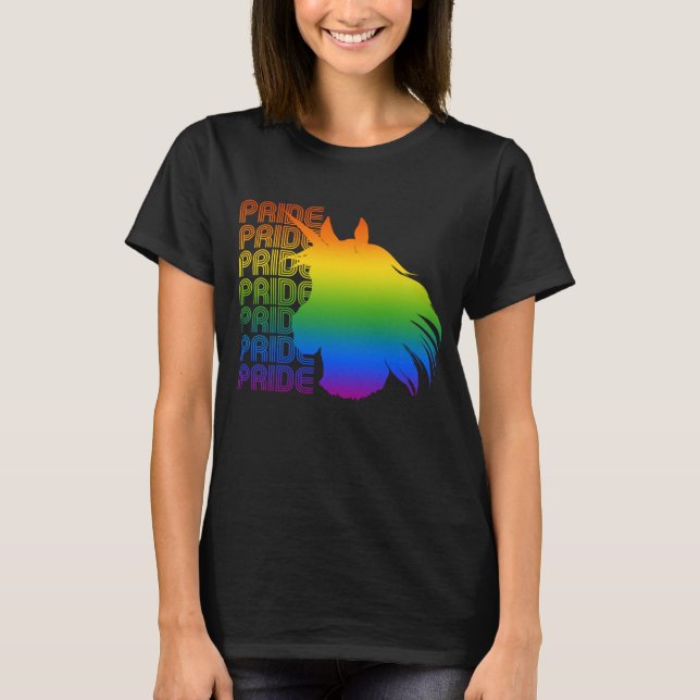 T-shirt Pride Unicorn (Devant)