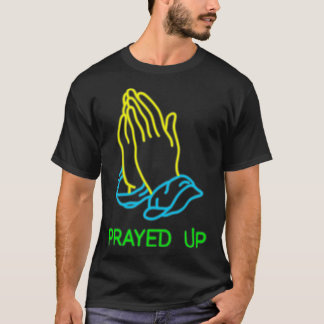 T-shirt Prié À La Mains De Prière Nouveauté