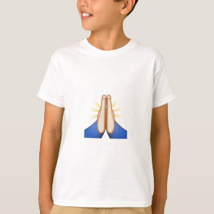 T-shirt prier émoji