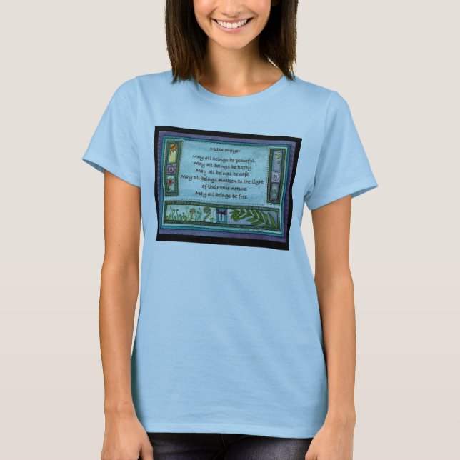 T-shirt Prière de Metta (Devant)