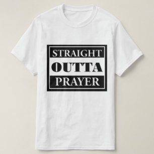 T-shirt Prière droite d'Outta