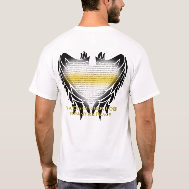 T-shirt Prière du répartiteur (Dos)