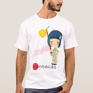 T-shirt Prière pour le Japon