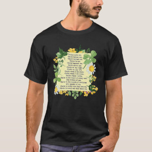 T-shirt Prière Saint Patrick Breastplate Cathol de la Fête
