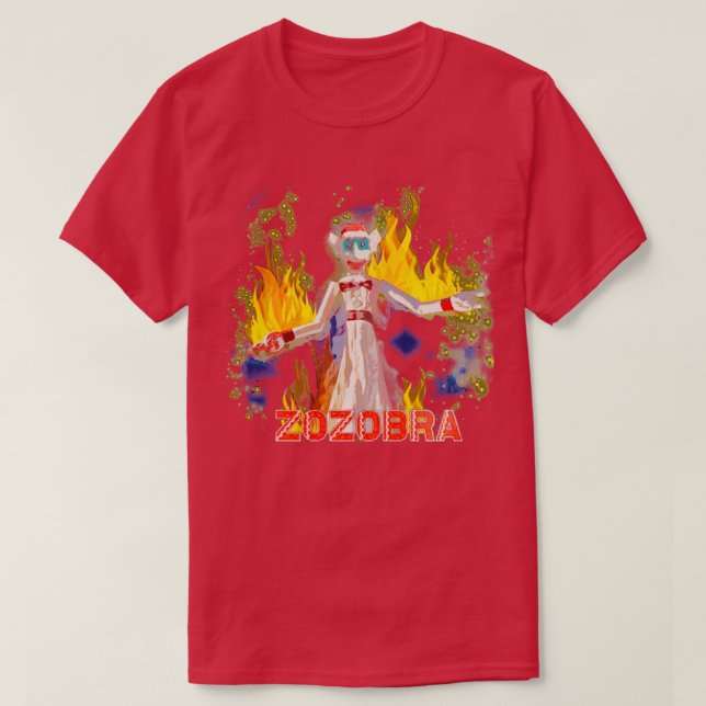 T-shirt Prière Zozobra Zoroaster (Design devant)