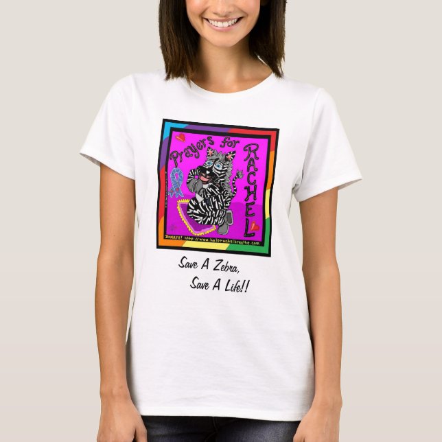 T-shirt Prières pour Rachel (Devant)