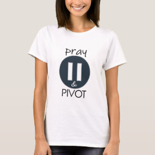 T-shirt Priez Pause PIVOT