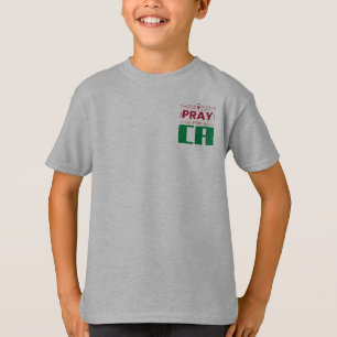 T-shirt Priez pour la Californie : Ensemble dans la prière