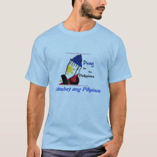 T-shirt Priez pour les Philippines