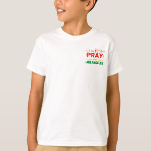 T-shirt Priez pour Los Angeles : Solidarité avec LA