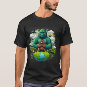 T-shirt Priez pour notre monde