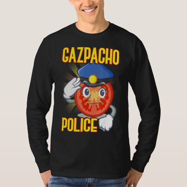 T-shirt Prime de police de Gazpacho (Devant)