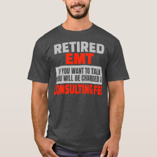 T-shirt Prime d'Humour à la retraite de la partie de dép