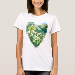 T-shirt Primula veris Coeur vert