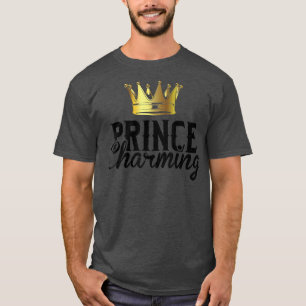 T-shirt Prince Charming Funny Fairy Tale Halloween Lazy Co