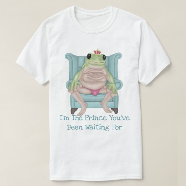 T-shirt Prince de grenouille (Design devant)