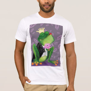 T-shirt Prince de la grenouille - Embrassez-moi