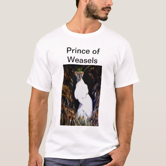 T-shirt Prince des belettes (Devant)