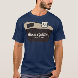 T-shirt Prince Gallitzin State Park Pennsylvanie Bienvenue
