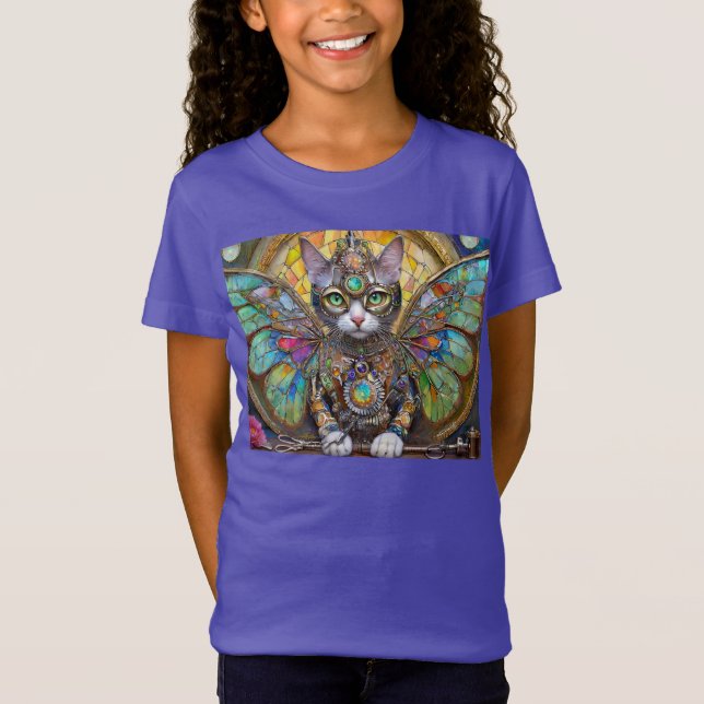 T-Shirt Prince Kitty Chat de la Brigade des papillons (Devant)