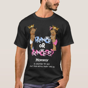 T-shirt Prince ou Princesse Maman Ethnic Genre Reveillez