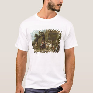 T-shirt Prince William d'orange avec des chasseurs