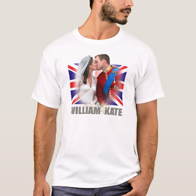 T-shirt Prince William & Princesse Catherine Shirt (Devant)